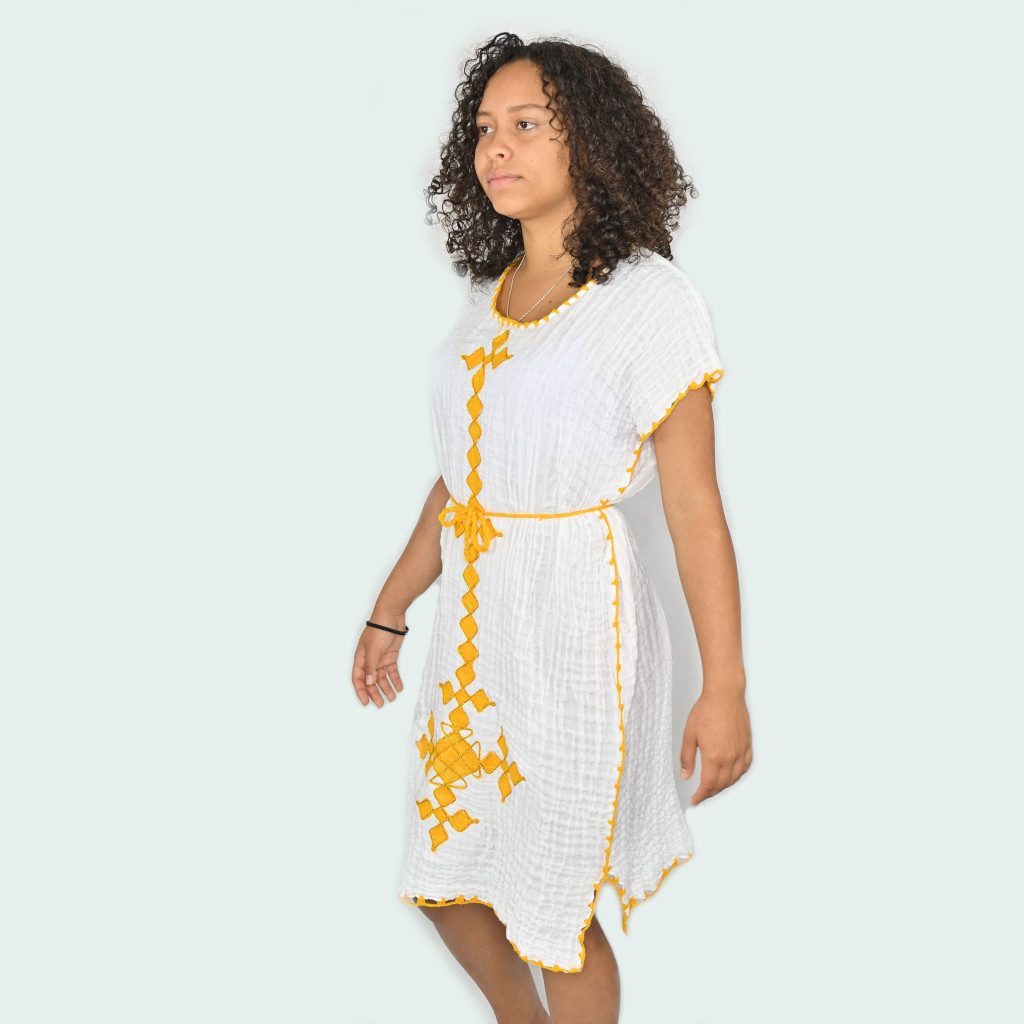 Robe courte éthiopienne