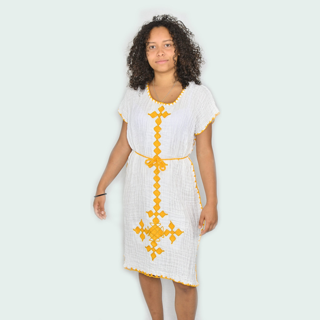 Robe courte éthiopienne